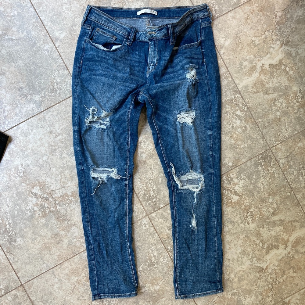 Daytrip Lynx Slouchy Ankle Straight Boyfriend Jean